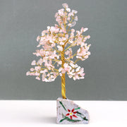 Rose Quartz Bonsai Money Tree Desk Accessory - The House Office