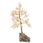 Rose Quartz Bonsai Money Tree Desk Accessory - The House Office