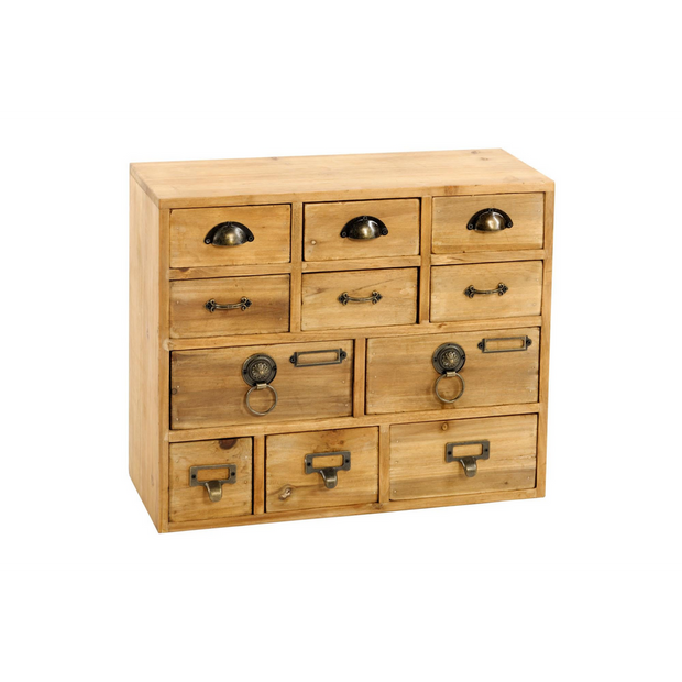 Office Desk Organiser with Eleven Drawers of Varying Sizes - The House Office