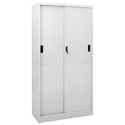 Office Cabinet with Sliding Door 90 x 40 x 180cm