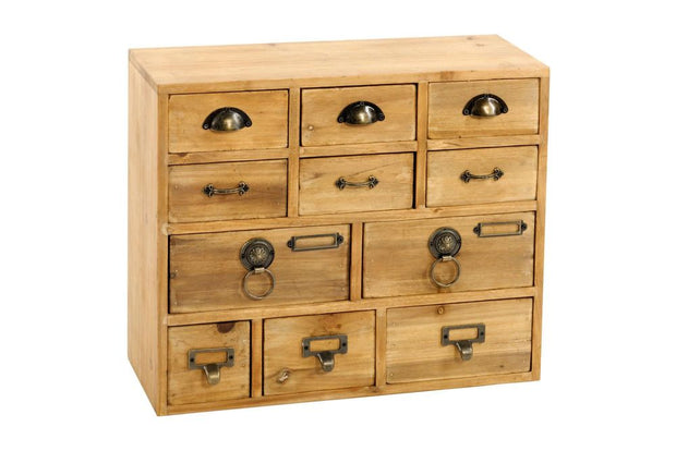 Office Desk Organiser with Eleven Drawers of Varying Sizes - The House Office