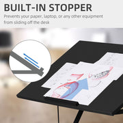 Adjustable Laptop Stand Tilted Writing Desk Workstation